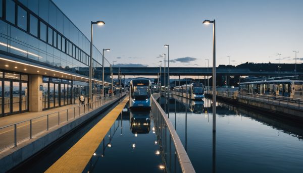 Le réseau de transports en commun de la rade